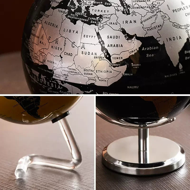EduGlobe Rotating World Map